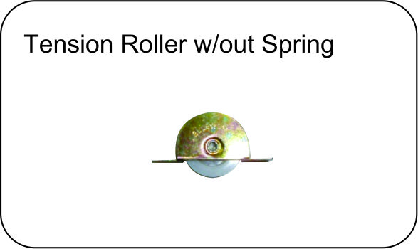 898 SINGLE BLUE ROLLER